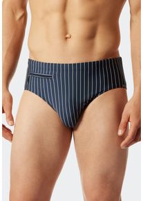 Schiesser Badeslip »"Nautical Casual"«, mit weissen Streifen