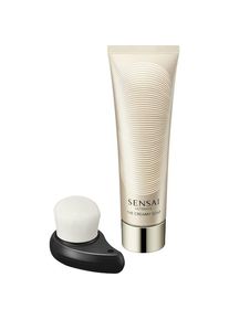 SENSAI Ultimate The Creamy Soap with Brush Anti-aging gezichtsverzorging Dames 125 ml