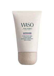 Shiseido WASO Satocane Pore Purifying Scrub Mask Masker Female 80 ml