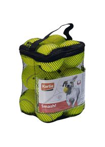 Karlie Lot de balles de tennis 12 pièces, Ø 6 cm pour chien