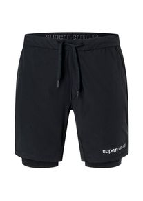 super.natural supernatural Double Layer Shorts Short Heren (54 - XL |zwart)