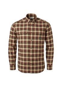 Chevalier Heron Flannel Shirt Overhemd Heren (XXL |bruin)