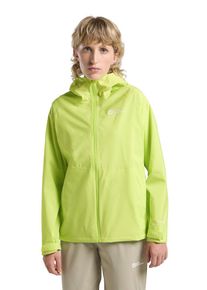 Jack Wolfskin damska kurtka przeciwdeszczowa Prelight 2.5L Backlength Jacket Women M cool matcha