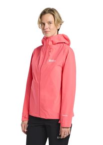Jack Wolfskin Damska przeciwdeszczowa kurtka hardshell Highest Peak 3L Jacket Women L sunset coral