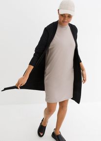 Gilet long en jersey de viscose - noir - taille 38/40 (S) - Viscose - bonprix