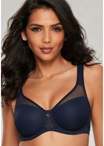 Nuance Damen Minimizer-BH in dunkelblau ,Größe 100C, Witt, 79% Polyamid, 15% Polyester, 6% Elasthan