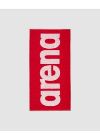 arena Towel - Unisex - red-white - Size: One size fits all - arena Gym Soft Towel 100 x 50 cm