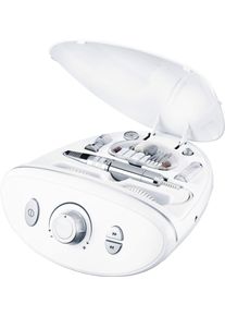Beurer Maniküre-Pediküre-Set »MP 100 Manikürestation, Profistation mit bis zu 20.000 U/min«, Mit 10 Aufsätzen, Rechts-/Linkslauf, LED-Licht, leistungsstarker Motor
