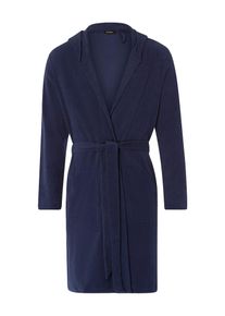 Hanro Heren Badjas lang 'Night & Day' navy M