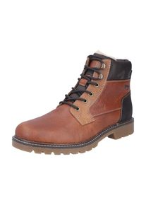 Rieker Heren Veterboots karamel / cognac / donkerbruin 40