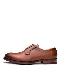 NAE Vegan Shoes Heren Veterschoen 'Mikel' cognac 40