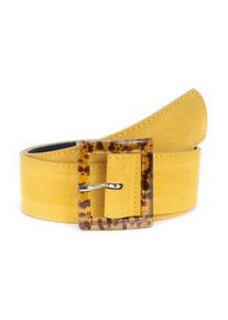 BA98 Ceinture Femme jaune taille 100