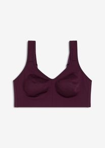 Reggiseno sportivo con sostegno medio - viola - Taglia 75B - bonprix