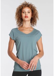 FAYN SPORTS Funktionsshirt »Cuffed Tee«, atmungsaktiv, schnell trocknend, aus Jerseystoff