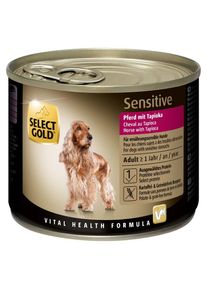 SELECT GOLD Sensitive Adult Pferd & Tapioka 6x200 g