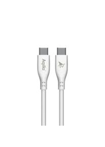 Aqiila Cablebird CS11 USB-C to C 60W silikoni 1m White