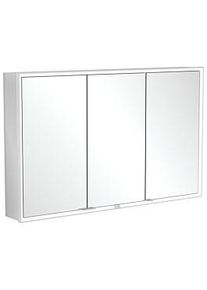 Villeroy & Boch Villeroy und Boch My View Now Einbau-Spiegelschrank A4581200 120 x 75 x 16,8 cm, LED-Beleuchtung, 3 Türen, mit Ein-/Ausschalter