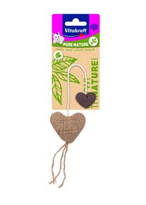 Vitakraft HRACKA NATURE SRDCE S CATNIPOM, CCA 19X5 CM, 2459382