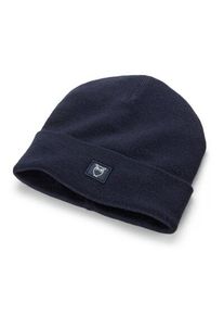 Knowledge Cotton Apparel Herren-Strickmütze Dunkelblau