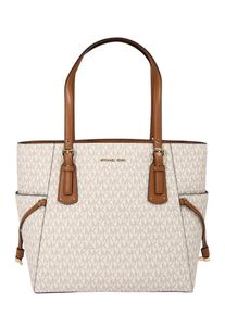 MICHAEL Michael Kors Dames Shopper lichtbruin / rookgrijs / offwhite One Size