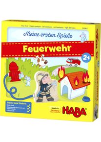 Haba Spiel »Meine Ersten Spiele - Feuerwehr«, Made In Germany bunt, Kinderspiel »Meine ersten Spiele - Feuerwehr«