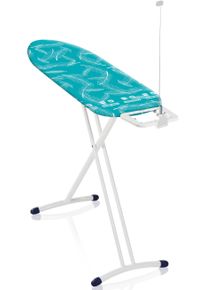 Leifheit Bügelbrett »Airboard M Solid«, Bügelfläche 120 cmx38 Cm, Bügelfläche 120X38 Cm, Made In Europe blau , Mit Thermo-Reflect-Bezug: Dampf-...