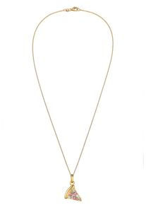 Elli Dames Ketting 'Pizza' goud / rosé 45