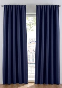Verduisterend gordijn in diverse maten (1 stuk) - blauw - maat 145x270 cm - bonprix