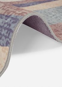 Vloerkleed met modern patroon - blauw - maat 160x230 cm - bonprix