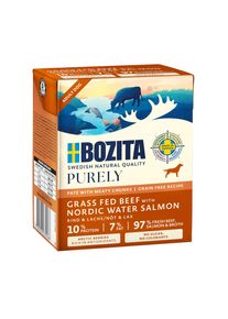 Lot Bozita Purely 24 x 370 g pour chien - saumon