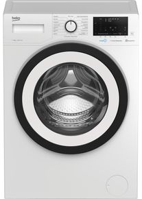 Beko WMO81465STR1 Waschmaschine Frontlader 8kg 1400U/min WaterSafe+ Kindersicherung OptiSense DuoSpray weiß