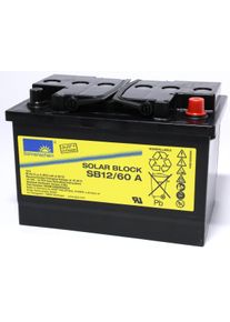 GNB Sonnenschein NGSB120060HS0CA Solar Block-Akku Blei-Gel Konuspol 12V 60Ah 278x190x175mm