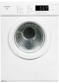 Exquisit TAE 70-3 Ablufttrockner 7kg Knitterschutz LED Display wei&szlig;