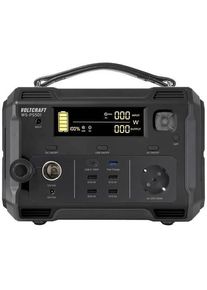 Voltcraft WS-PS501 Powerstation 484Wh Fast Charge Nickel-Mangan-Cobalt LED Taschenlampe Outdoor schwarz