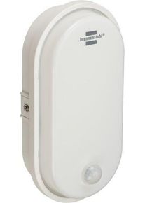 Fa.Brennenstuhl Brennenstuhl LED Ovalleuchte OL 1650 P, Kellerlampe mit Infrarotbewegungsmelder, 15W, 1680lm, 4000K, IP54, weiß (1270780901)