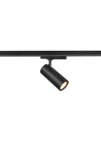 SLV TRACKSPOT V Strahler für 3-Phasen Hochvolt-Schienen-System, Ø8cm, 25/30/35W, 2700/3000/4000K, 24°-60°, schwarz (1007657)
