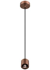 SLV VARYT Pendelleuchte, E14, 1x max.6W, Pendellänge 150cm, IP20, kupfer (1008118)