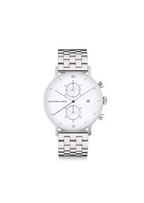 Kapten & Son Kapten & Son Watch Chrono Small Silver Steel