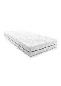 7 zónás, viszkoelasztikus Sleezzz Smart matrac 80 x 200 cm, magasság 18 cm, H3 keménységi szint, légmemória-habbal.