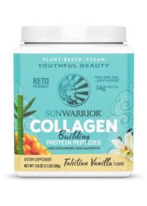 SunWarrior Collagen Building Protein Peptides, 500 g Dose, Tahitian Vanilla