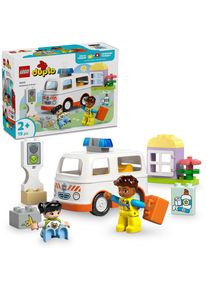 LEGO&reg; DUPLO - Ambulanta si sofer 10447, 19 piese