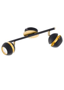 Eglo NOCITO Spot, schwarz, gold