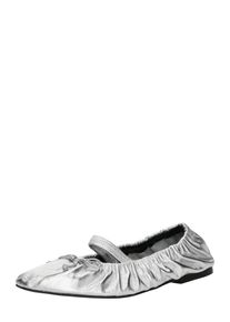 Topshop Baleriny dla kobiet srebrny Rozmiar 36
