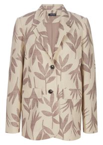 Peter Hahn Basler - Blazer, beige, Maat 36, linnen