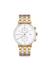 Kapten & Son Kapten & Son Watch Chrono Gold Bicolor Steel