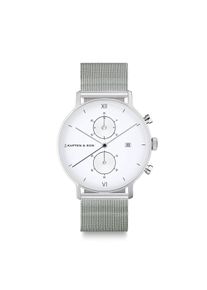 Kapten & Son Kapten & Son Watch Chrono Silver Mesh