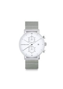 Kapten & Son Kapten & Son Watch Chrono Small Silver Mesh
