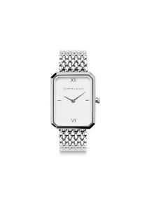 Kapten & Son Kapten & Son Watch Grace Silver Woven Steel