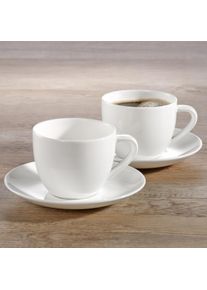 Asa Selection Bone China-servies ‘À-Table’, cappuccino-kopje, set van 2