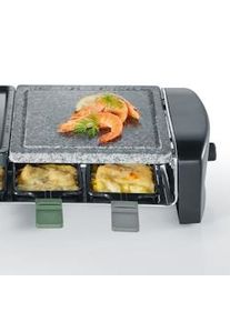 Severin RG 9645 - Raclette Party Grill y piedra 1400 W Negro